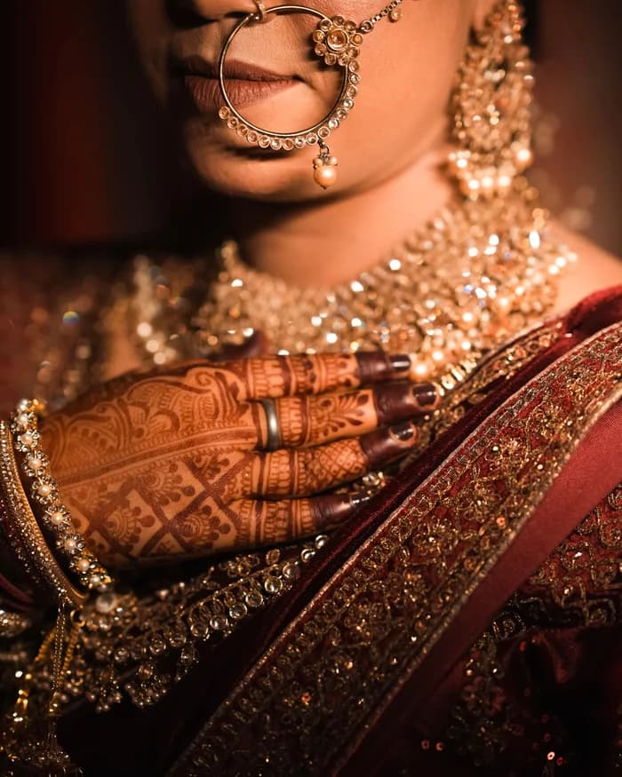 Traditional gold for pujo, weddings and celebrations.